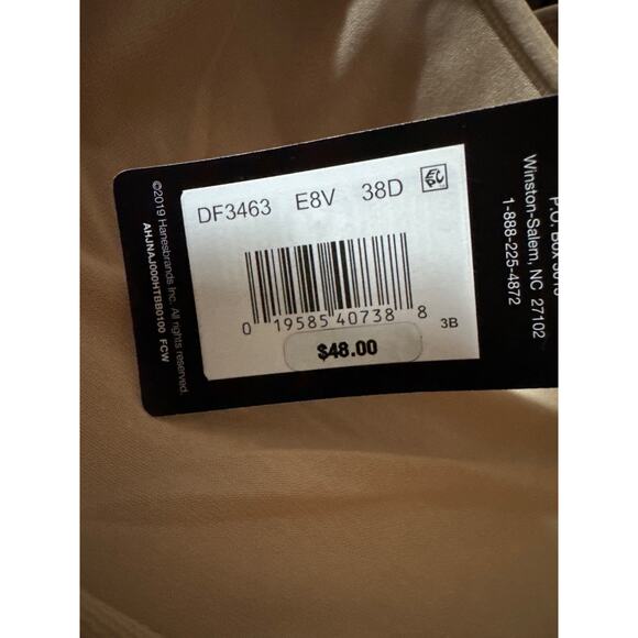 Bali Women's Comfort Revolution Wirefree Bra Beige Size 38D - Picture 3 of 6